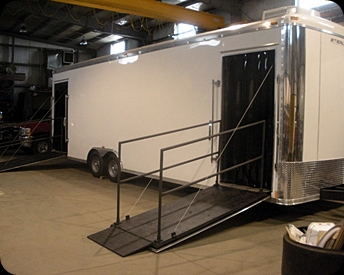 TRAILER MOUNTED VORTEX TUNNEL